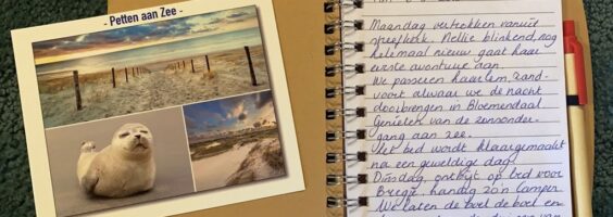 Onze Nellie is de hort op!